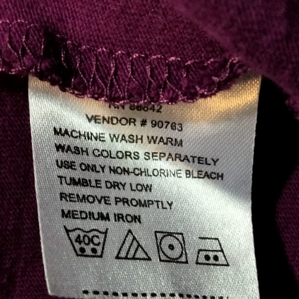 "All American Comfort" woman's long sleeve shirt - Picture 6 of 6